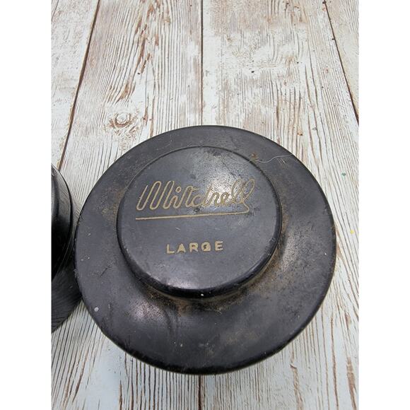 2 Vintage Mitchell Large & Small Spare Spool With Spool Case - Picture 3 of 10